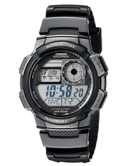 reloj Casio AE-1000W-1AVEF color negro