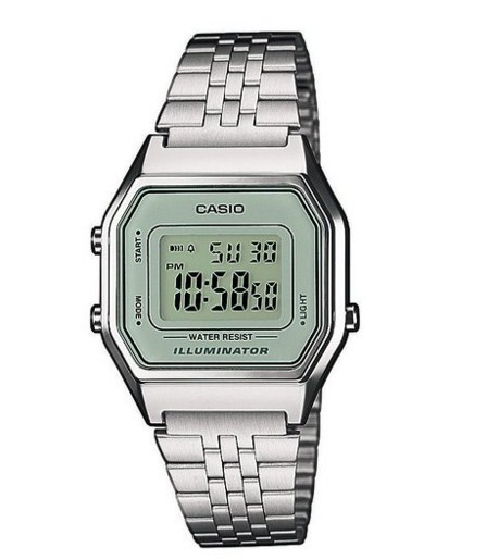 reloj Casio LA680WEA-7EF de mujer con correa de acero inoxidable