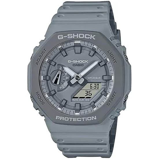 Casio G-Shock de color gris modelo GA-2110ET-8A